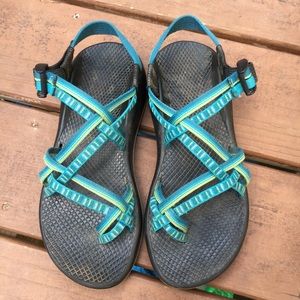 Green & Blue Chacos!